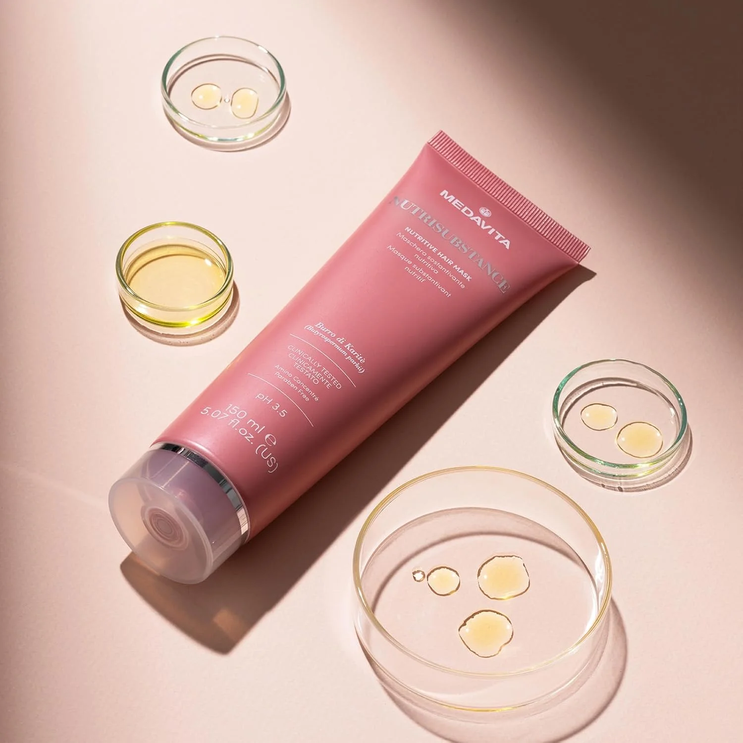 ماسک تغذیه کننده و نرم کننده مو مداویتا نوتری سابستنس 150 میلی لیتر