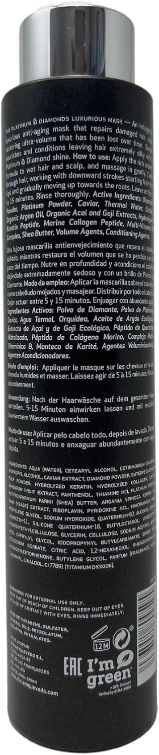 ماسک لوکس پلاتینیوم و الماس میریام کوئودو 250 میلی لیتر