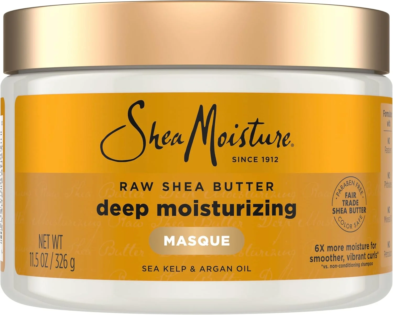 ماسک موی درمان عمیق شی باتر ارگانیک Shea Moisture
