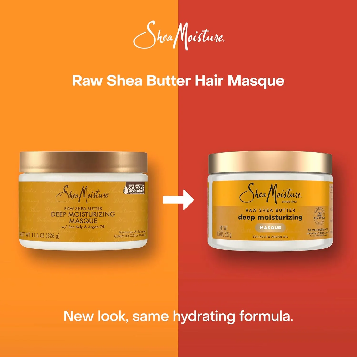 ماسک موی درمان عمیق شی باتر ارگانیک Shea Moisture