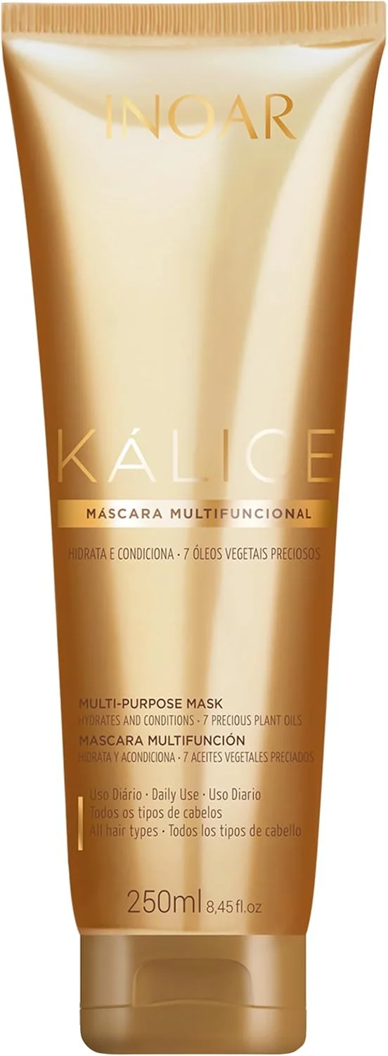 ماسک موی چند منظوره روزانه اینوآر کالیچه با 7 ماده گیاهی گرانبها برای آبرسانی و نرم کردن مو 250 میلی لیتر