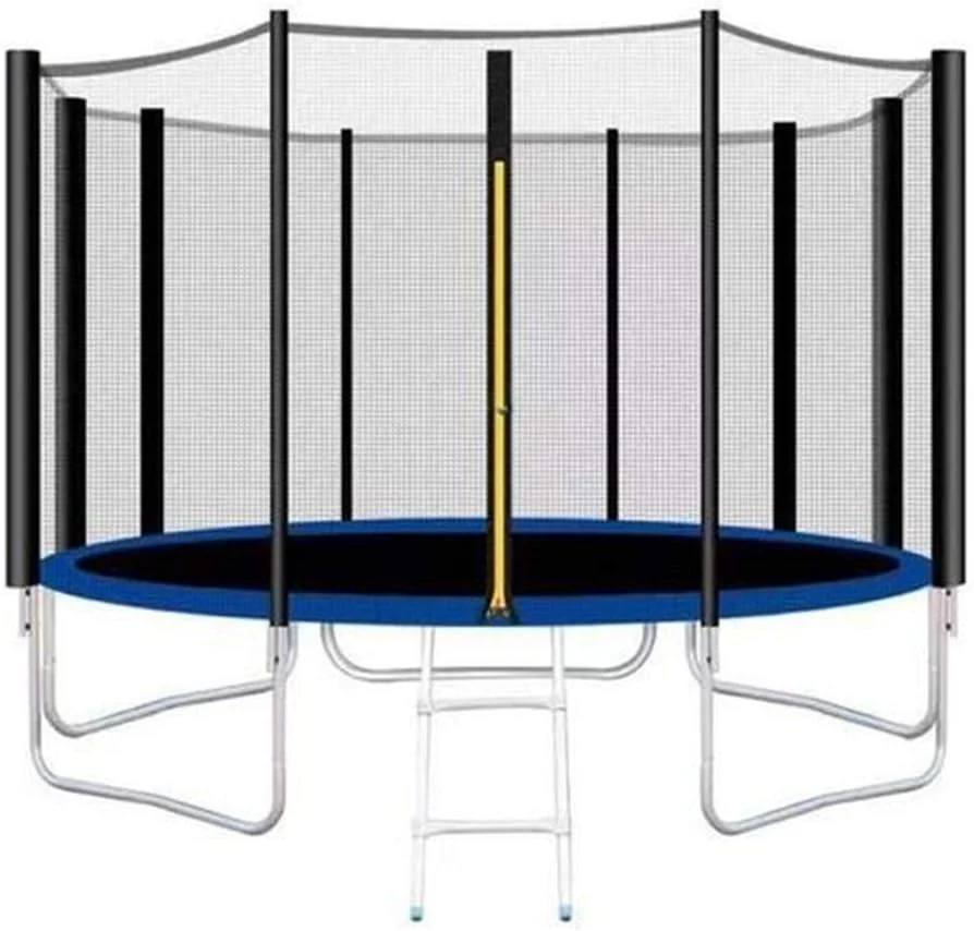 تشک ترامپولین گرد ZHANGZONG Chengstore، قاب ترامپولین گرد با قلاب در اندازه های 6، 8، 10، 12، 13، 14، 15 و 16 فوت (فقط توری). مناسب برای کودکان و بزرگسالان، استفاده در فضای داخلی/باغ، حداکثر تحمل وزن 136 کیلوگرم تشک ترامپولین گرد ZHANGZONG Chengstore، قاب ترامپولین گرد با قلاب در اندازه های 6، 8، 10، 12، 13، 14، 15 و 16 فوت (فقط توری). مناسب برای کودکان و بزرگسالان، استفاده در فضای داخلی/باغ، حداکثر تحمل وزن 136 کیلوگرم