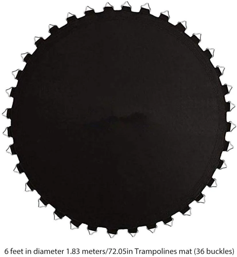 تشک ترامپولین گرد ZHANGZONG Chengstore، قاب ترامپولین گرد با قلاب در اندازه های 6، 8، 10، 12، 13، 14، 15 و 16 فوت (فقط توری). مناسب برای کودکان و بزرگسالان، استفاده در فضای داخلی/باغ، حداکثر تحمل وزن 136 کیلوگرم تشک ترامپولین گرد ZHANGZONG Chengstore، قاب ترامپولین گرد با قلاب در اندازه های 6، 8، 10، 12، 13، 14، 15 و 16 فوت (فقط توری). مناسب برای کودکان و بزرگسالان، استفاده در فضای داخلی/باغ، حداکثر تحمل وزن 136 کیلوگرم