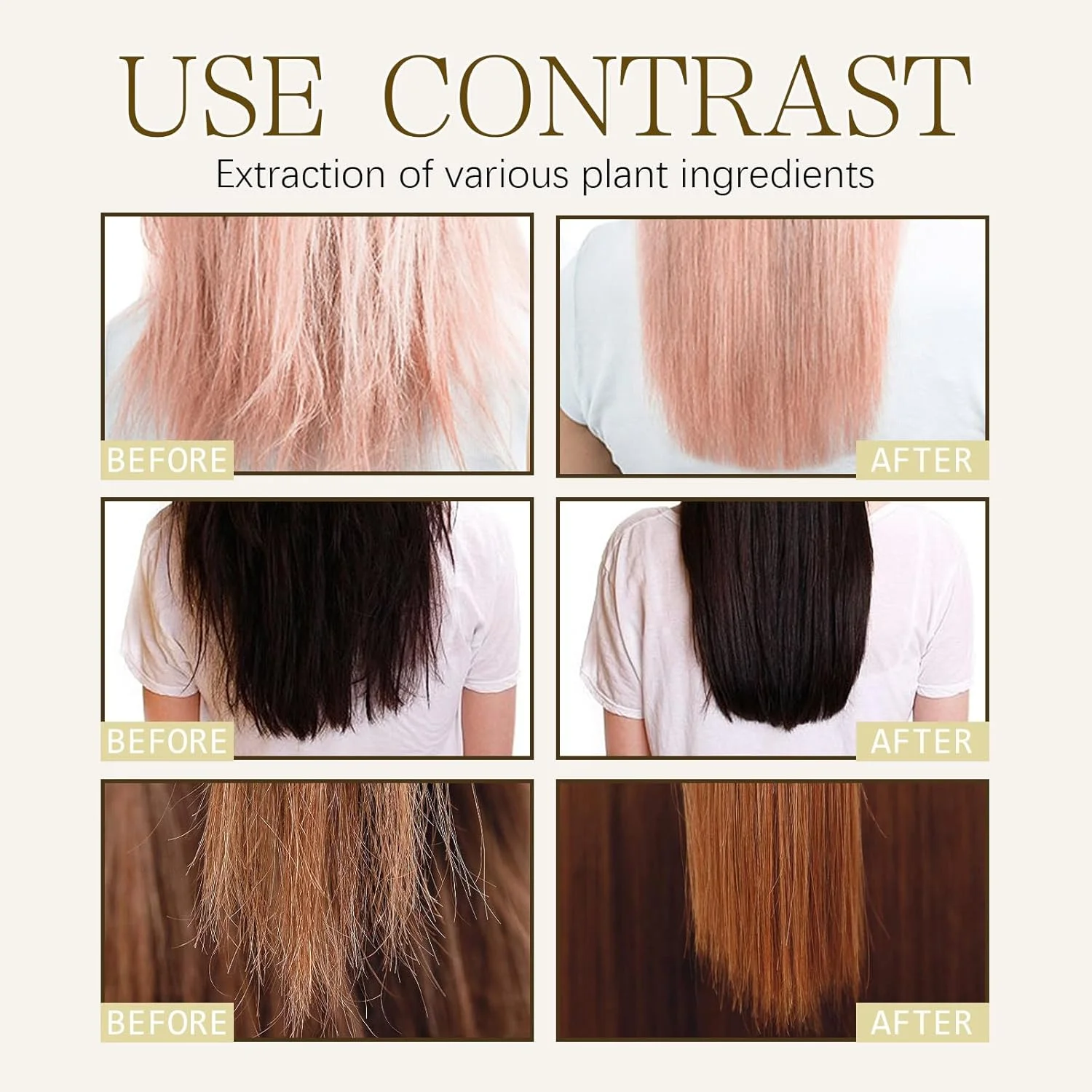 ماسک موی باتانا طبیعی، تغذیه و ترمیم عمقی موهای آسیب دیده، آبرسانی شدید و بهبود درخشندگی مو، 100 گرم برای انواع مو (مردان و زنان)