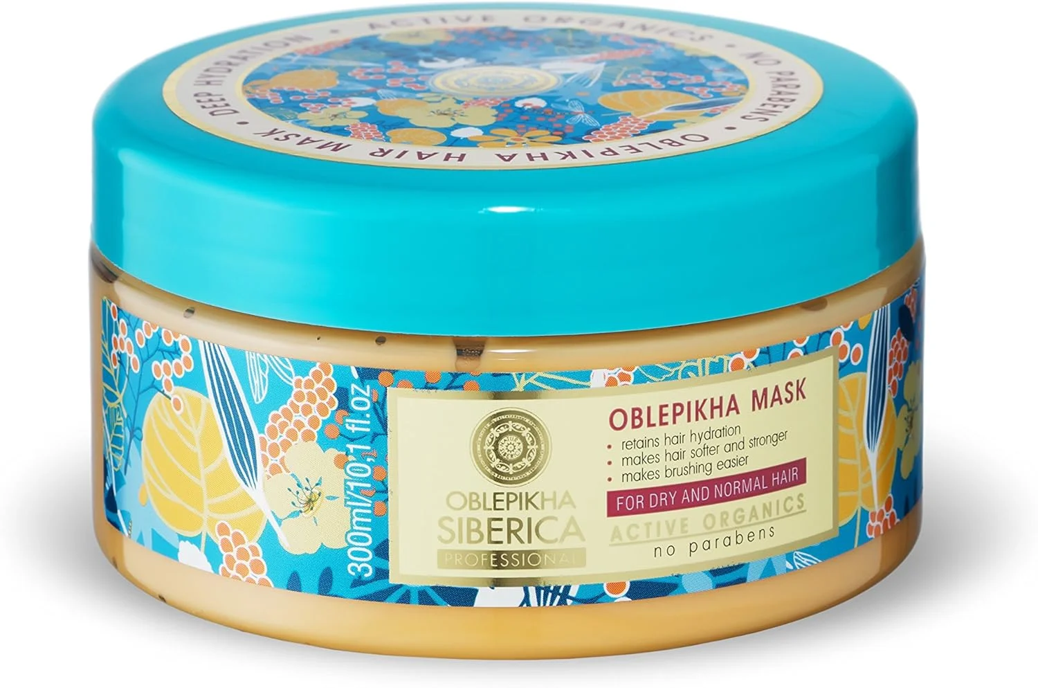 ماسک موی ناتورا سیبریکا برای موهای خشک و معمولی، 300 میلی لیتر