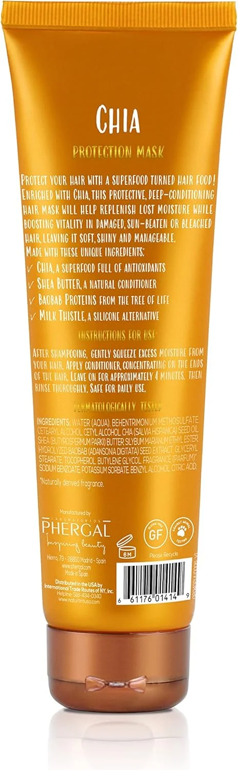 ماسک محافظ مو ناتورینت حاوی دانه چیا ماسک محافظ مو ناتورینت حاوی دانه چیا