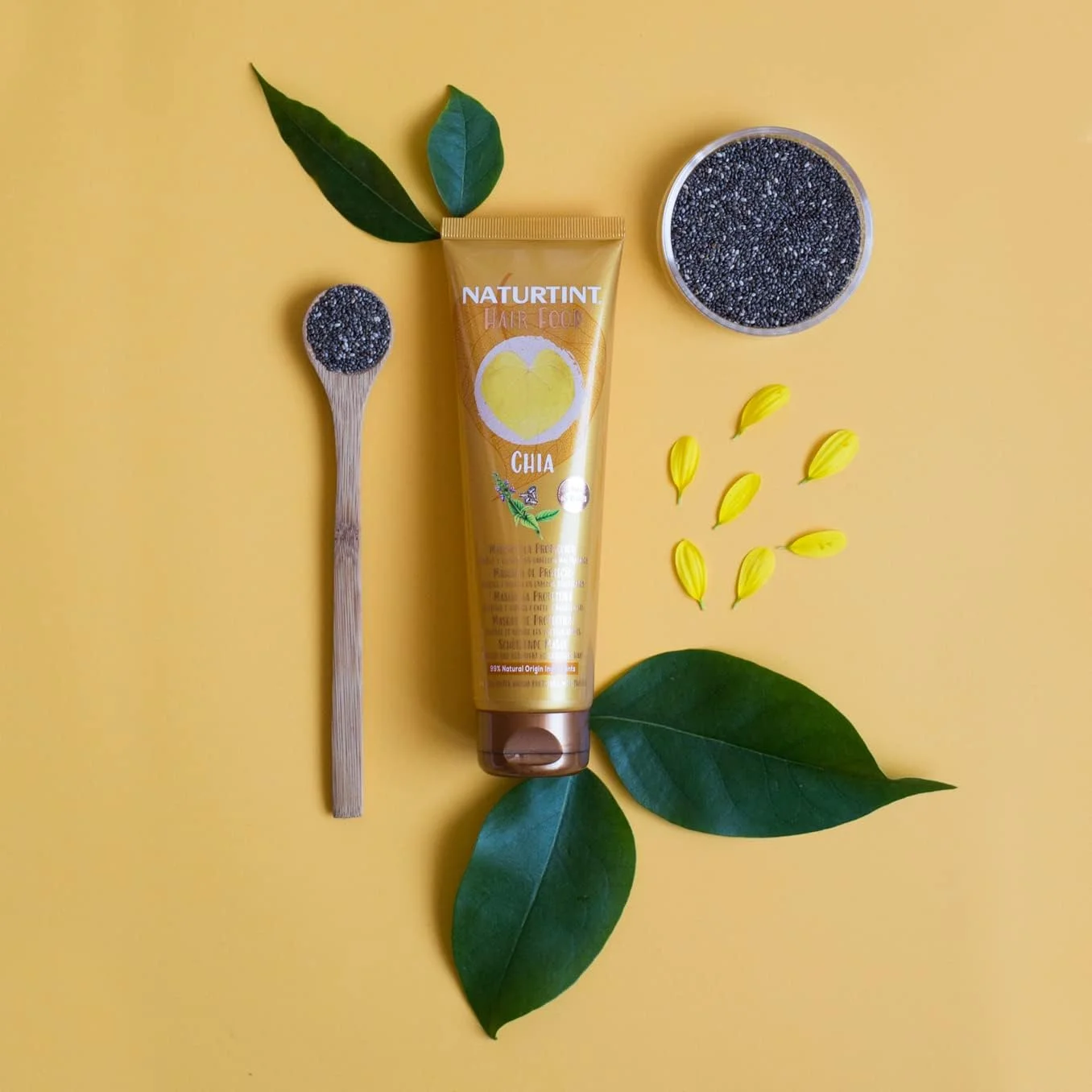 ماسک محافظ مو ناتورینت حاوی دانه چیا ماسک محافظ مو ناتورینت حاوی دانه چیا