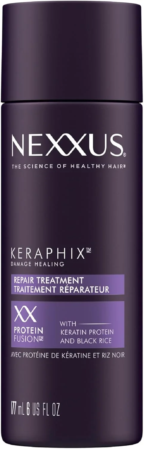 کرم ترمیم کننده موهای آسیب دیده Nexxus Keraphix با پروتئین کراتین و برنج سیاه 177 میلی لیتر