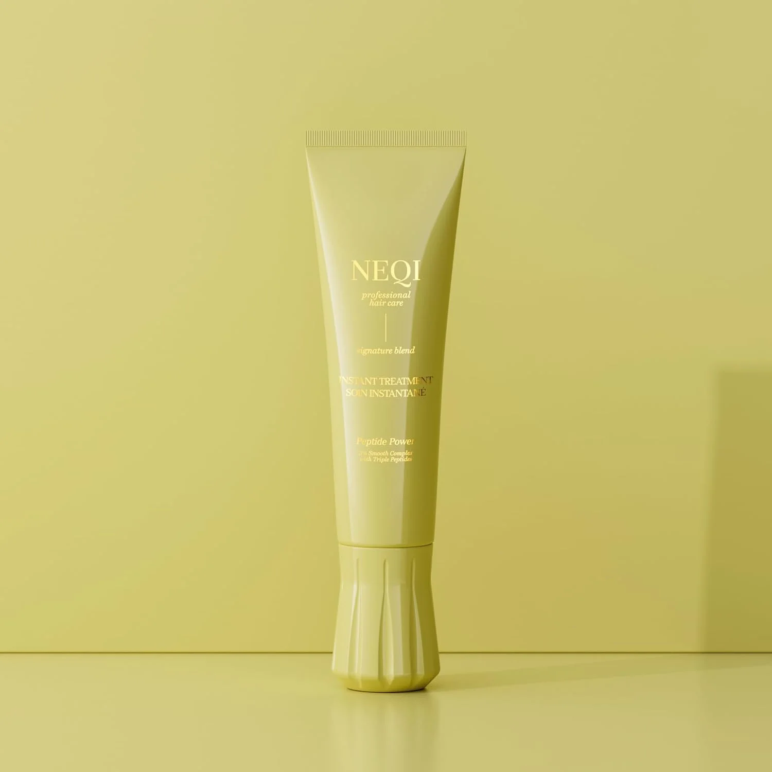 نِکی - قدرت پپتید گنجینه درمان - درمان فشرده 3 دقیقه ای مو برای موهای آسیب دیده و رنگ شده - با پپتیدهای سه گانه و کمپلکس صاف کننده - مراقبت عمیق، ضد شکستگی - 100 میلی لیتر