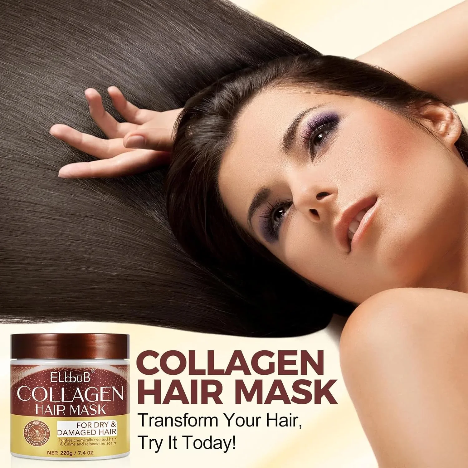 ماسک مو کلاژن NIKITA.VIVI 220G، ماسک های درمان مو کلاژن ماکا با روغن آووکادو، ماسک مو آبرسان و ترمیم کننده عمقی کلاژن برای موهای خشک و آسیب دیده و رنگ شده، ماسک مو مرطوب کننده و ترمیم کننده عمقی ماسک مو کلاژن NIKITA.VIVI 220G، ماسک های درمان مو کلاژن ماکا با روغن آووکادو، ماسک مو آبرسان و ترمیم کننده عمقی کلاژن برای موهای خشک و آسیب دیده و رنگ شده، ماسک مو مرطوب کننده و ترمیم کننده عمقی