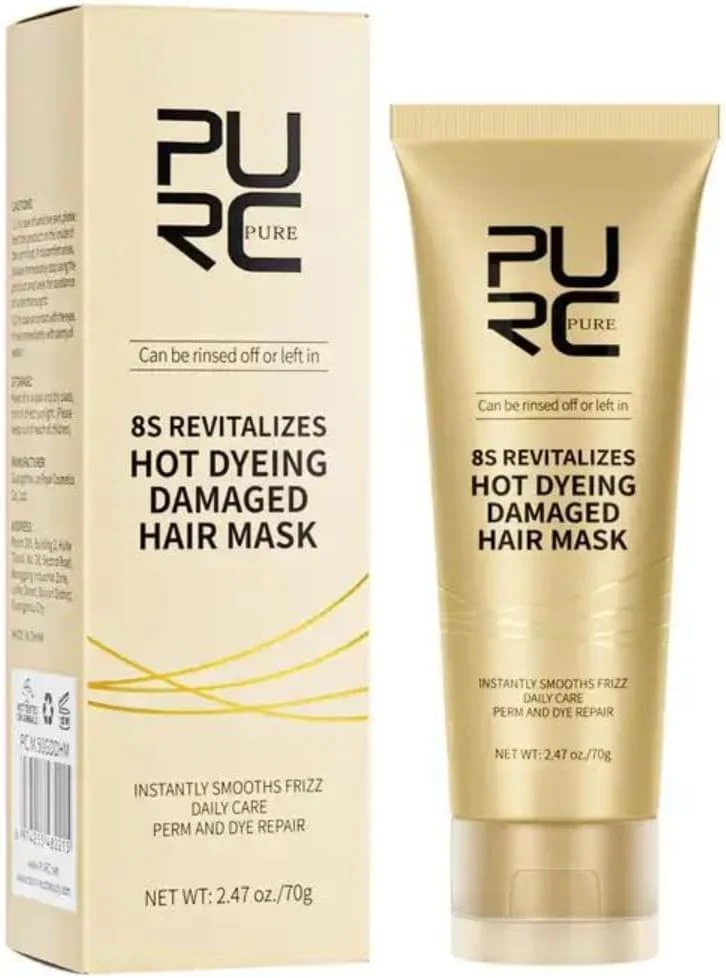 ماسک مو نیکیتا ویوی 8S احیا کننده موهای آسیب دیده ناشی از رنگ و حرارت 70 گرم، ماسک کرمی ترمیم کننده موهای آسیب دیده حاوی کراتین، ماسک درمانی مو ترمیم کننده قوی مو، ماسک کراتینه مو برای ترمیم موهای آسیب دیده و خشک