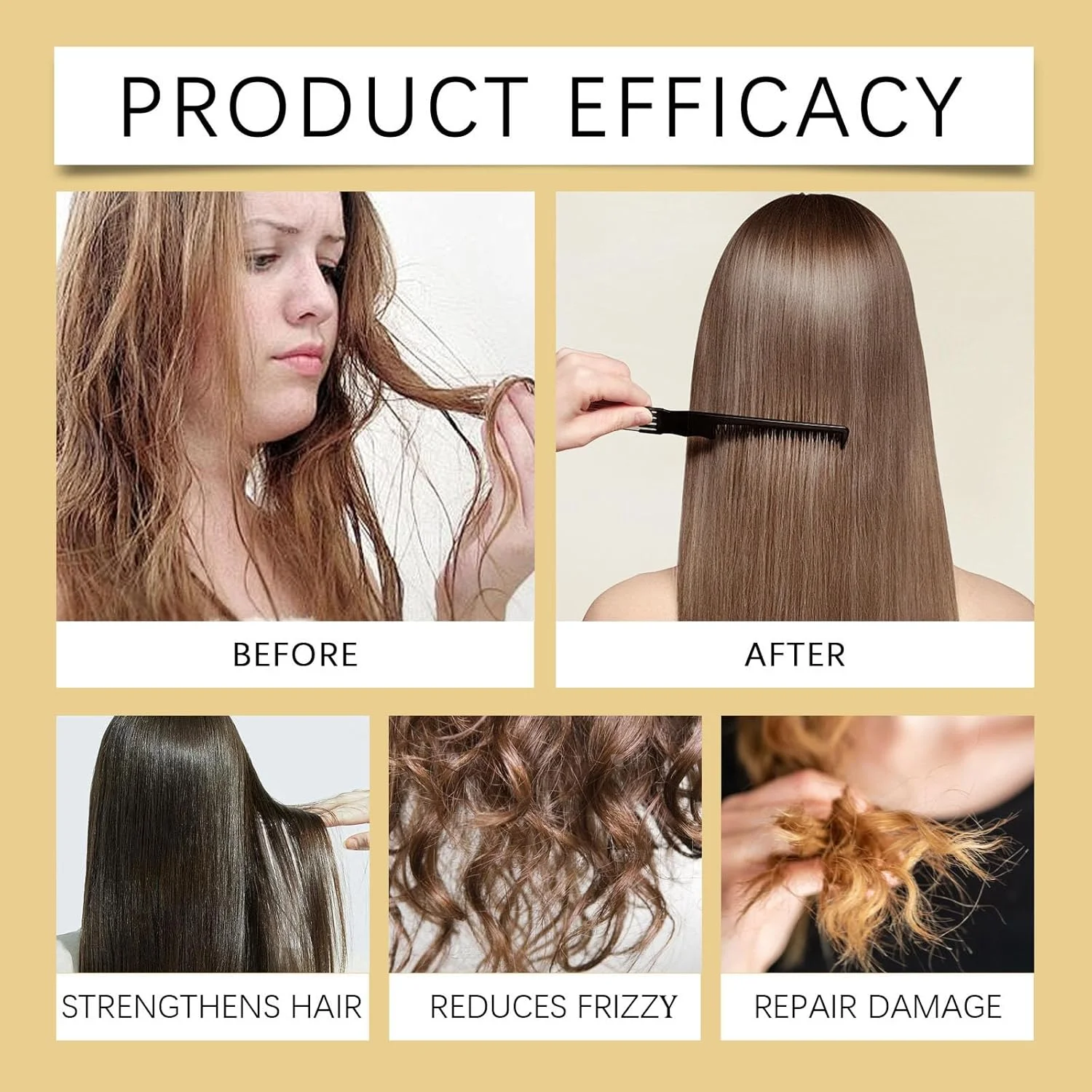 کرم پروتئینه مو مغذی لوکس اسید آمینه، نرم کننده عمیق برای موهای خشک و آسیب دیده، درمان مو با کلاژن، مراقبت از مو با اسانس اسید آمینه، کرم مو درمان کراتین (1 عدد)