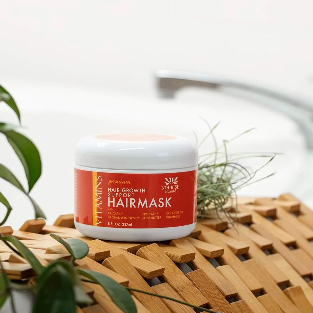 ماسک تقویت کننده Nourish Beaute برای آبرسانی و ترمیم عمقی موهای خشک و آسیب دیده - 240 میلی لیتر