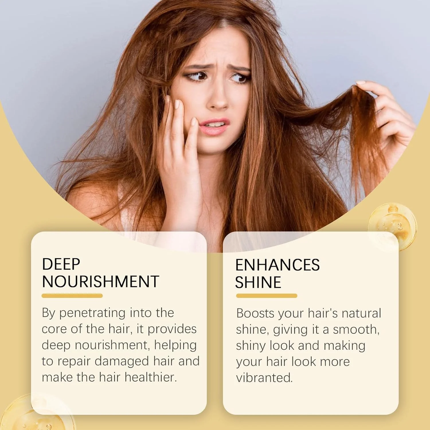 کرم پروتئینه مو مغذی لوکس اسید آمینه، نرم کننده عمیق برای موهای خشک و آسیب دیده، درمان مو با کلاژن، مراقبت از مو با اسانس اسید آمینه، کرم مو درمان کراتین (1 عدد)