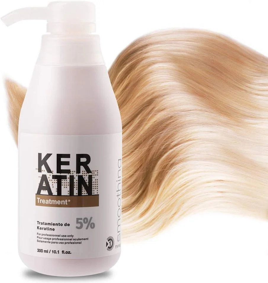 ماسک مو تغذیه کننده و ترمیم کننده مو 300 میلی لیتر، درمان مو با کراتین برزیلی برای مراقبت از موهای آسیب دیده