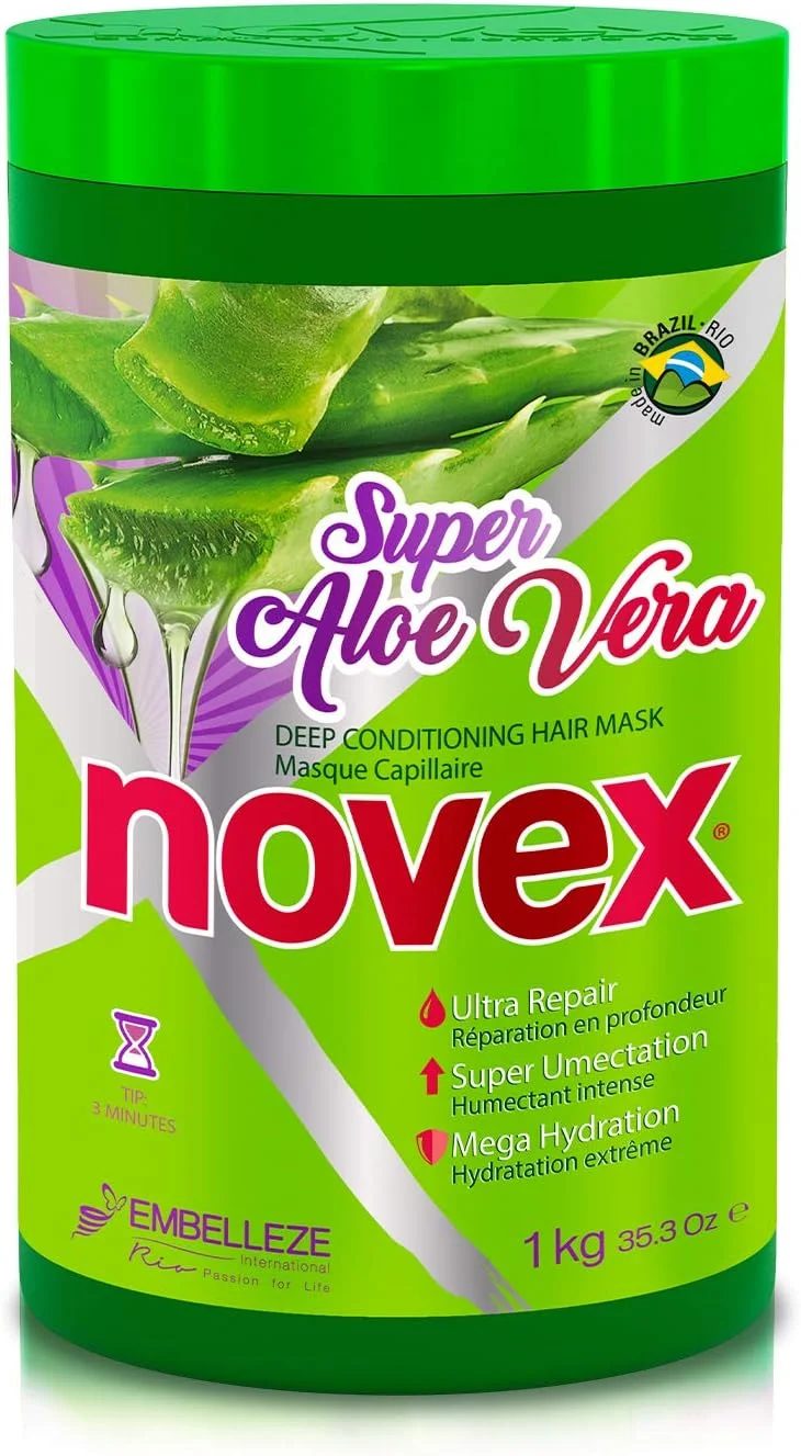 ماسک مو آلوئه ورا نووکس، غنی شده با آلوئه ورای ارگانیک، کنترل وز و حجم، 1000 گرمی