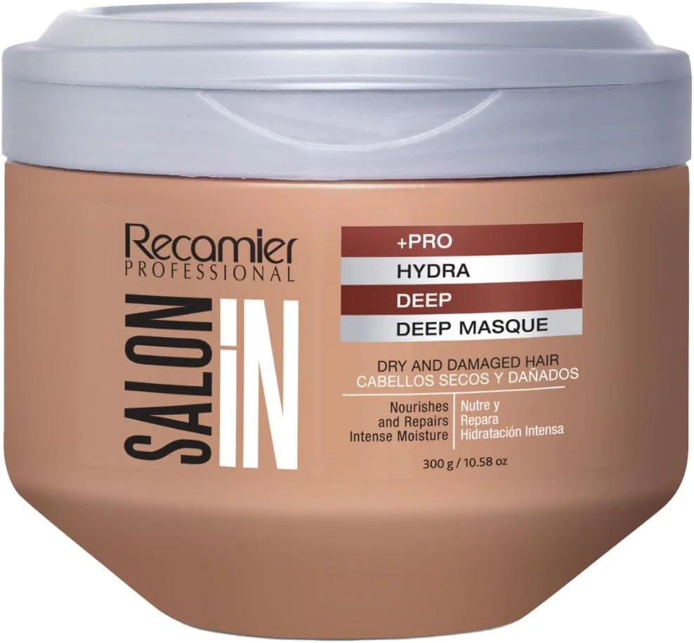 RECAMIER PROFESSIONAL SALON IN +Pro ماسک موی ترمیم کننده و آبرسان عمیق مو 300 گرمی
