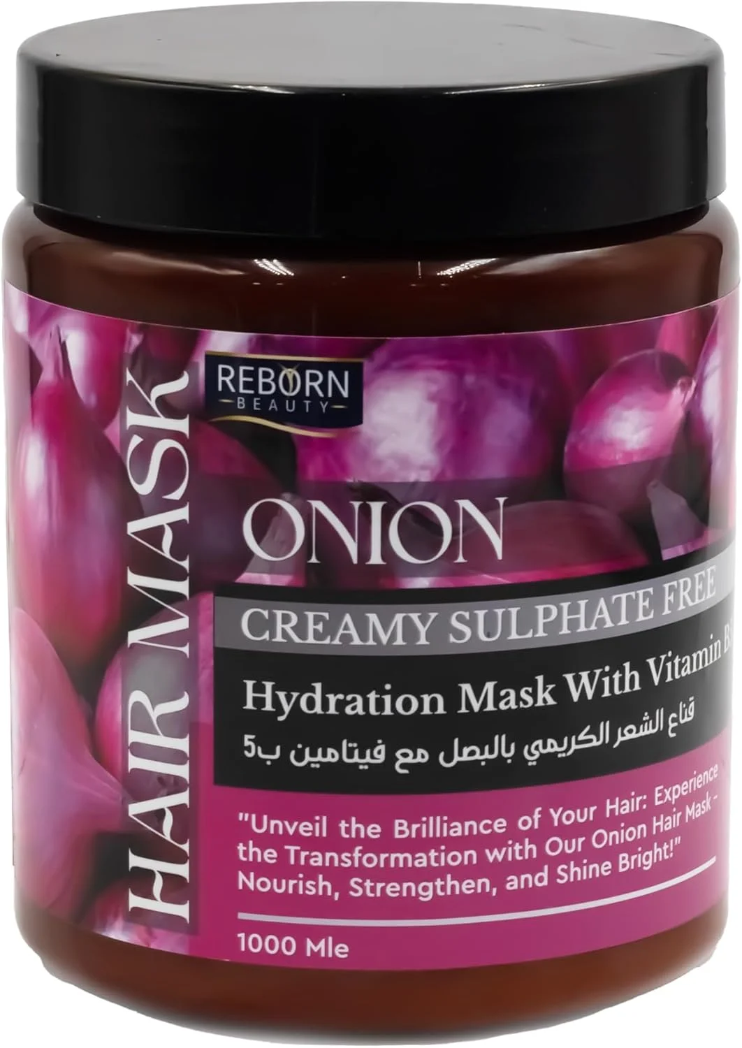 ماسک موی احیا کننده مو حاوی پیاز و ویتامین B5 یک لیتر