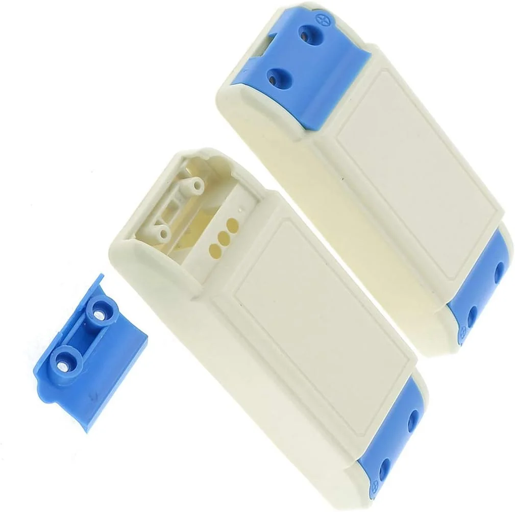 Aexit 2 عدد محفظه پلاستیکی آبی بژ مدل CX-304 برای درایور LED (منبع تغذیه و ماژول برق)