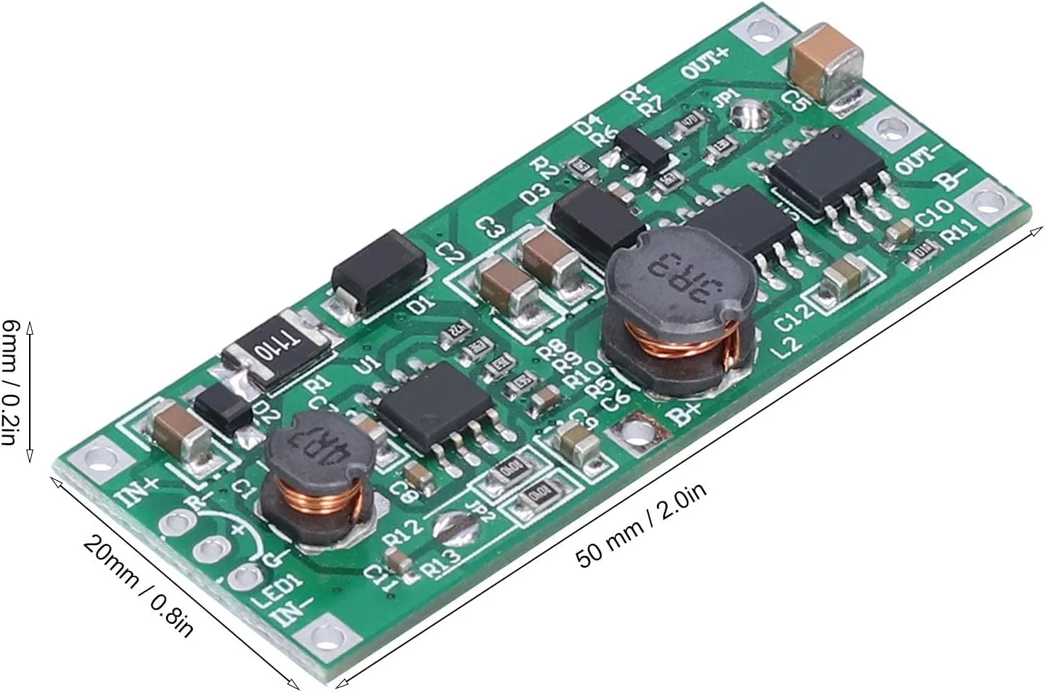 ماژول UPS باتری، شارژر باتری لیتیومی، منبع تغذیه پشتیبان UPS برای روترها، سوییچ ها، دوربین ها (12 ولت)