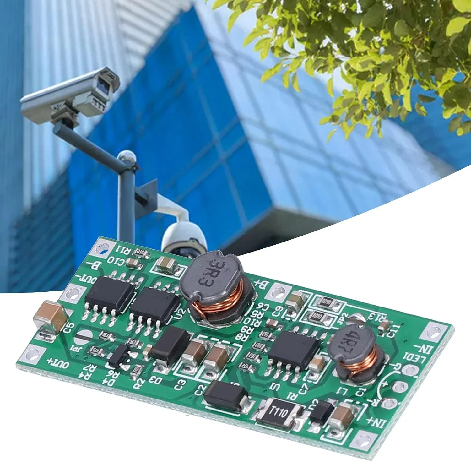 ماژول منبع تغذیه پشتیبان باتری UPS برای روترها، سوییچ ها و دوربین ها (9 ولت)