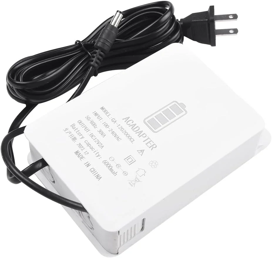 منبع تغذیه بدون وقفه DC12V-2A، پشتیبان باتری مینی UPS، مینی UPS برای روتر وای فای، مینی DC UPS برای روتر، مودم، دوربین مداربسته، پمپ سینه و موارد دیگر