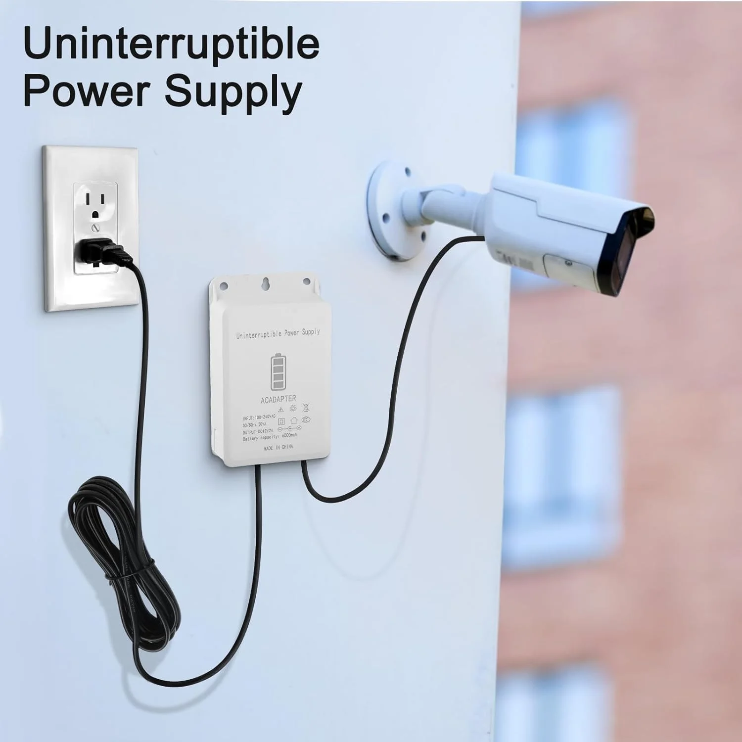 منبع تغذیه بدون وقفه DC12V-2A، پشتیبان باتری مینی UPS، مینی UPS برای روتر وای فای، مینی DC UPS برای روتر، مودم، دوربین مداربسته، پمپ سینه و موارد دیگر منبع تغذیه بدون وقفه DC12V-2A، پشتیبان باتری مینی UPS، مینی UPS برای روتر وای فای، مینی DC UPS برای روتر، مودم، دوربین مداربسته، پمپ سینه و موارد دیگر