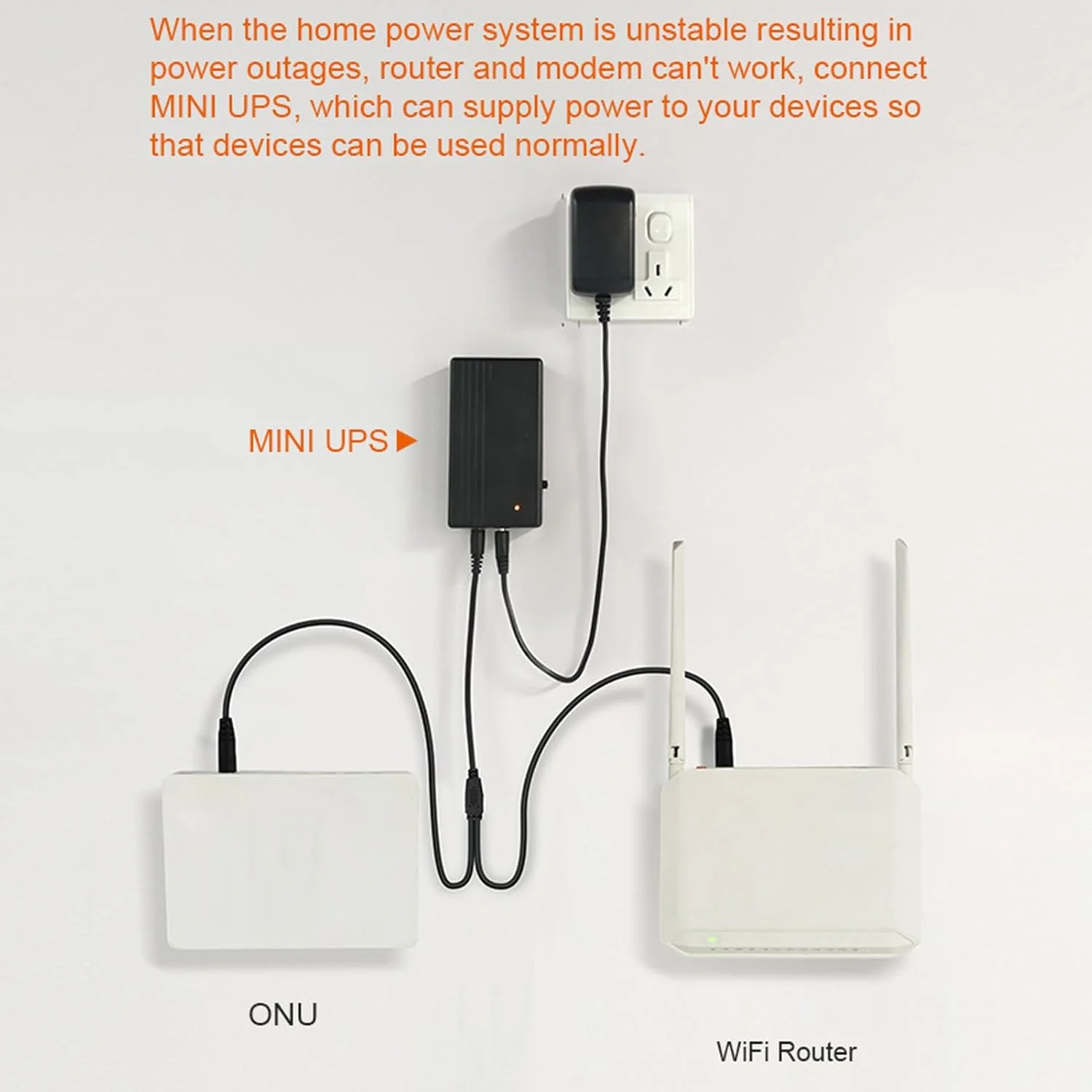 منبع تغذیه بدون وقفه مینی DC UPS مدل Depisuta، باتری پشتیبان 7800mAh با خروجی چند ولتاژ 5V 9V 12V برای مودم روتر دوربین مداربسته منبع تغذیه بدون وقفه مینی DC UPS مدل Depisuta، باتری پشتیبان 7800mAh با خروجی چند ولتاژ 5V 9V 12V برای مودم روتر دوربین مداربسته