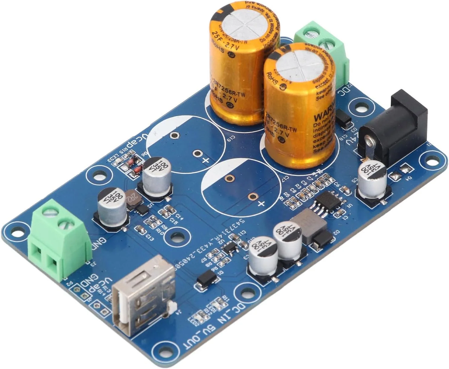 منبع تغذیه فوق خازنی Domary، ذخیره سازی مطمئن داده ها در مواقع اضطراری برای کاربران RPI (2S)