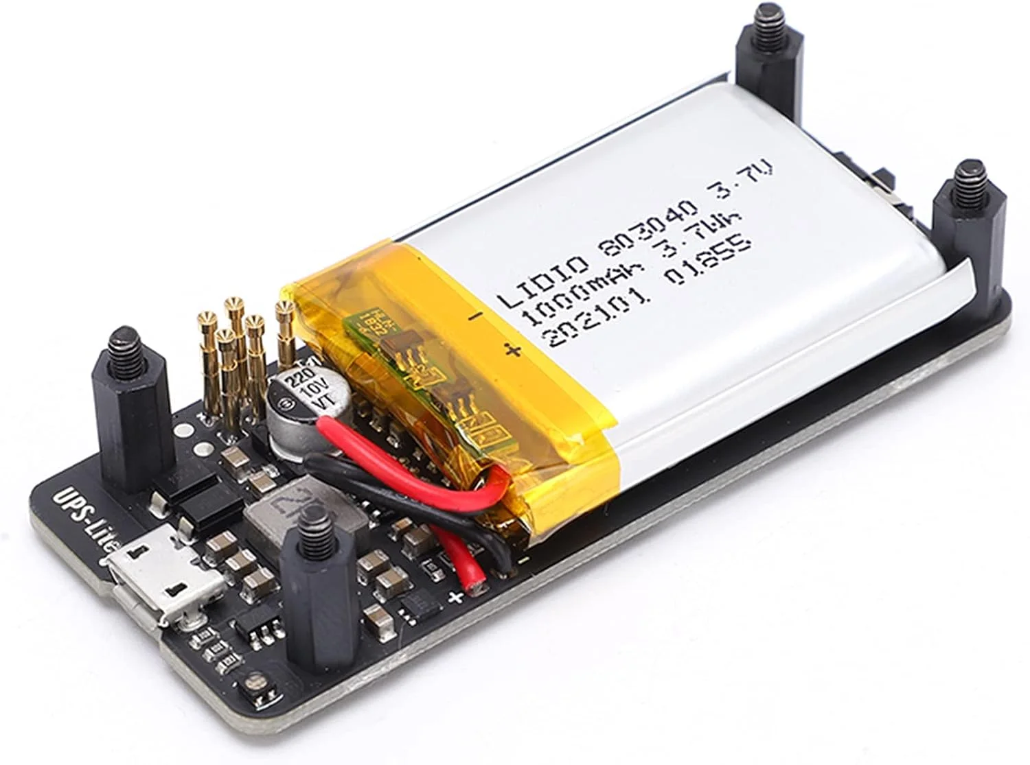 برد تغذیه UPS مدل Lite با نشانگر دو رنگ و بسته باتری