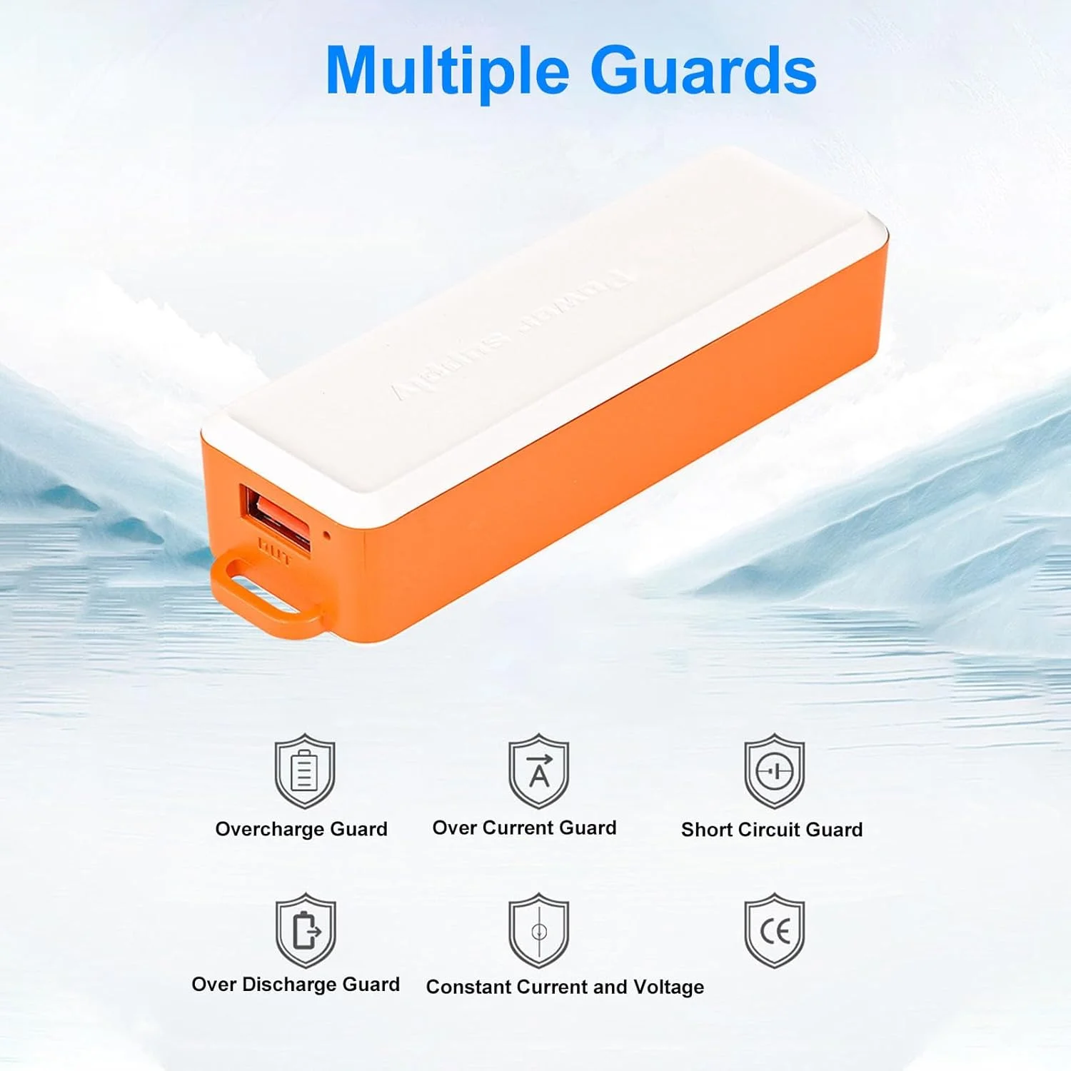 منبع تغذیه پشتیبان Dpofirs، خروجی USB DC5V 1.2A برای دوربین مداربسته