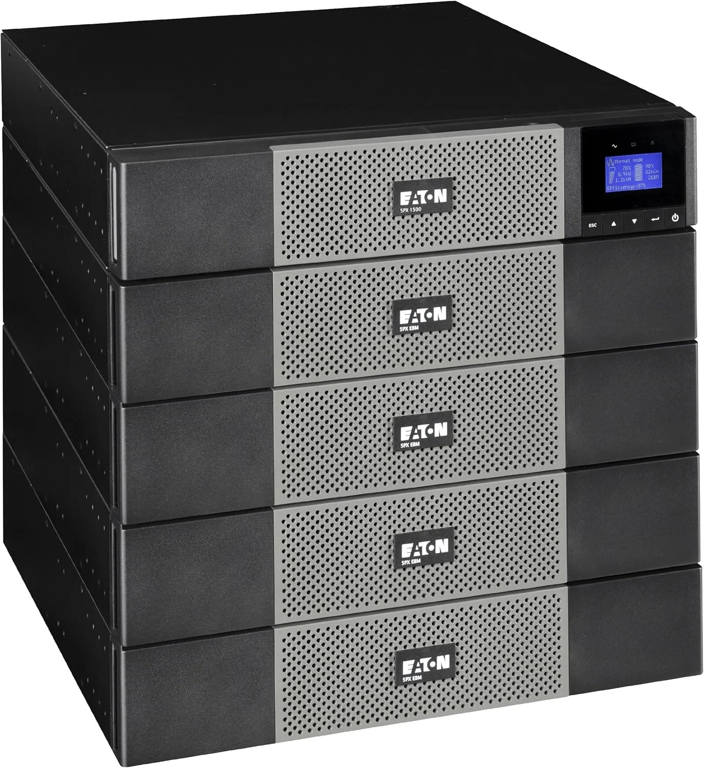 بسته باتری خارجی ایتون 5PX R/t 48V، اندازه 2U