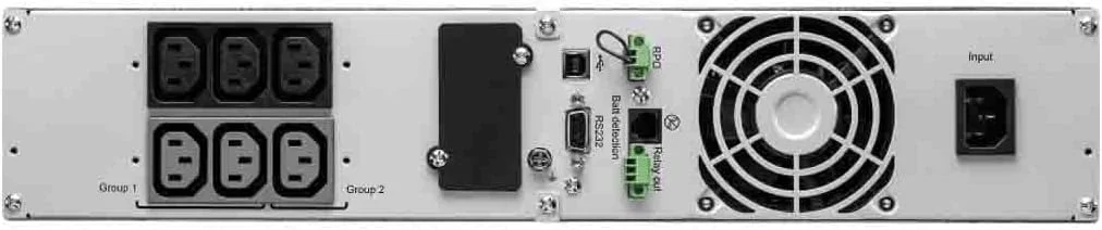 ای‌تون 9SX تبدیل دوگانه (آنلاین) 2000 ولت آمپر 1800 وات 9 خروجی AC