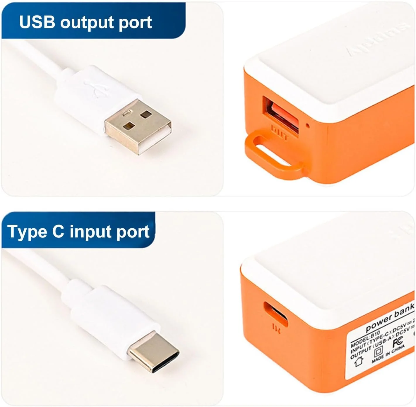 منبع تغذیه پشتیبان باتری مینی UPS مدل Eujgoov با ظرفیت 2600mAh، دارای ورودی USB 2A و خروجی USB 1.2A برای دوربین های امنیتی منبع تغذیه پشتیبان باتری مینی UPS مدل Eujgoov با ظرفیت 2600mAh، دارای ورودی USB 2A و خروجی USB 1.2A برای دوربین های امنیتی