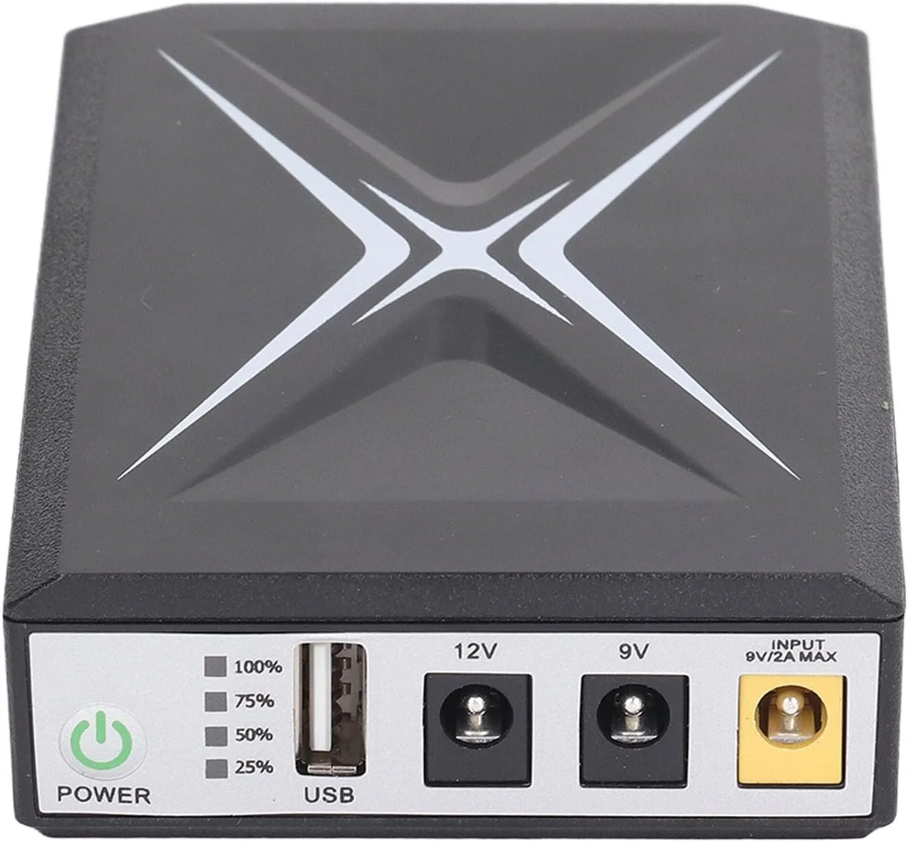 منبع تغذیه پشتیبان باتری مینی UPS فاباتر با 2 رابط خروجی DC، UPS روتر خانگی، منبع تغذیه بدون وقفه باتری پشتیبان 10400mAh با خروجی DC 12V / 9V برای روتر، مودم، چراغ LED