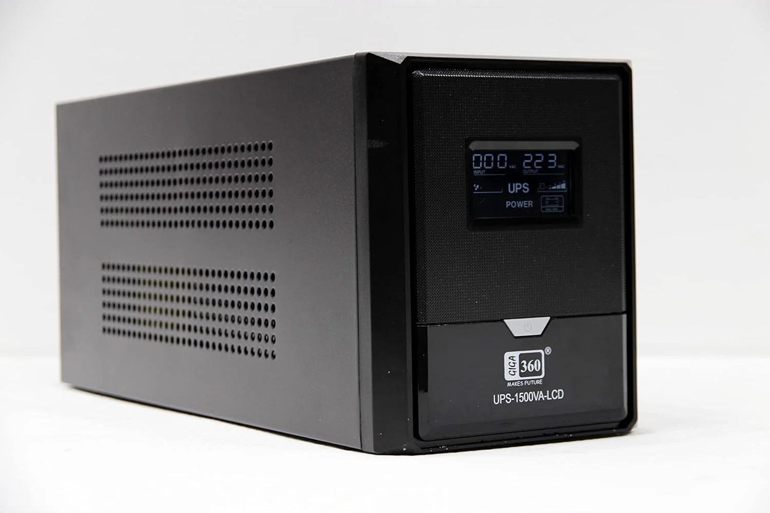 یو پی اس هوشمند 1500VA با صفحه نمایش LCD، مشکی، رک، منبع تغذیه بدون وقفه