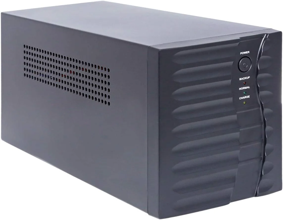 یو پی اس هوشمند گیگا 360 مدل UPS-1250VA با ظرفیت 1250VA و نمایشگر LCD، رنگ مشکی، مناسب رک