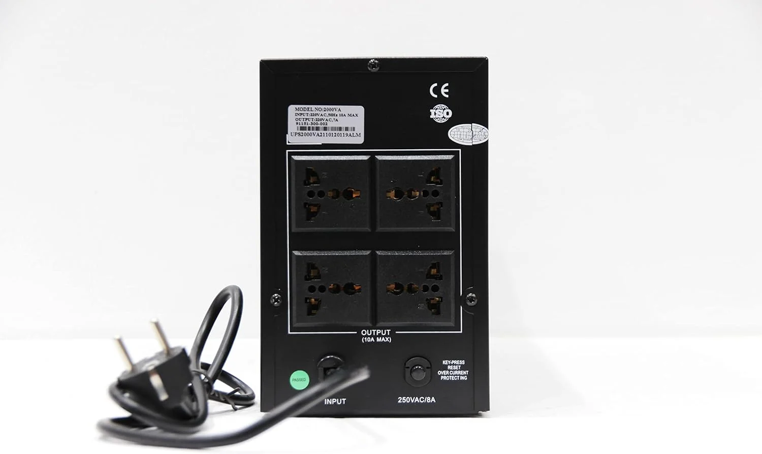 یو پی اس هوشمند گیگا 360 با ظرفیت 2000VA و نمایشگر LCD