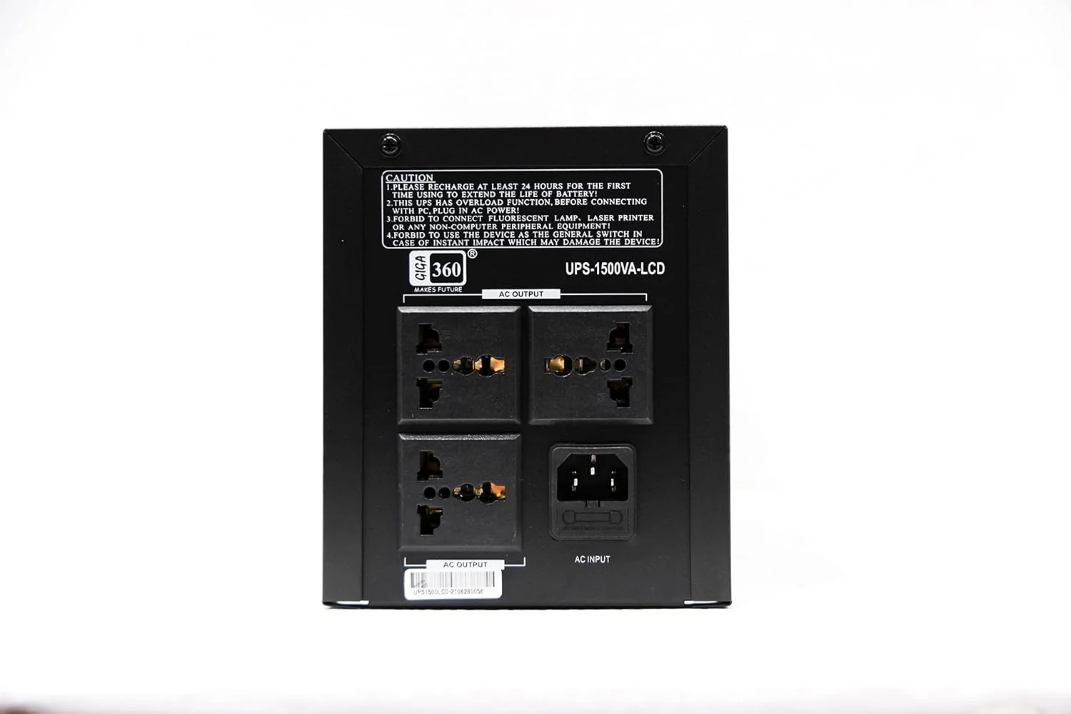 یو پی اس هوشمند 1500VA با صفحه نمایش LCD، مشکی، رک، منبع تغذیه بدون وقفه