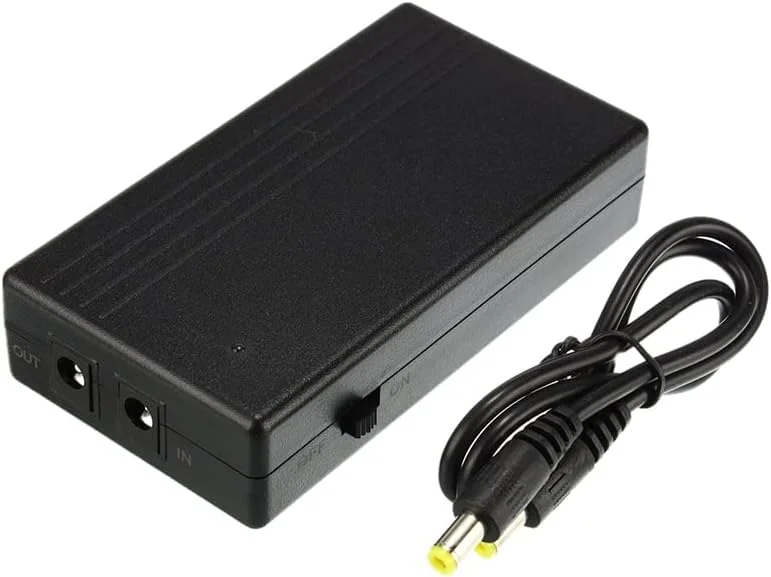 منبع تغذیه پشتیبان چند منظوره مینی UPS هایژی 12 ولت 1 آمپر 14.8 وات، منبع تغذیه بدون وقفه هوشمند