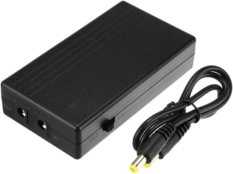 منبع تغذیه پشتیبان باتری چند منظوره مینی UPS هایژی 12 ولت 1 آمپر 14.8 وات، منبع تغذیه هوشمند بدون وقفه