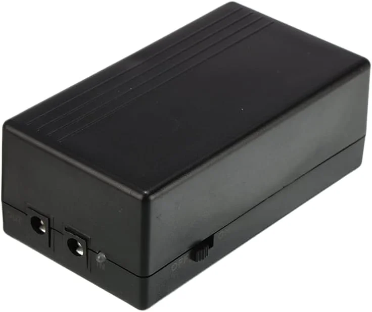 منبع تغذیه پشتیبان باتری مینی UPS چند منظوره HAIZHI، 5 ولت 2 آمپر 44.4 وات، منبع تغذیه بدون وقفه امنیتی، 111 x 60 x 43 میلی متر