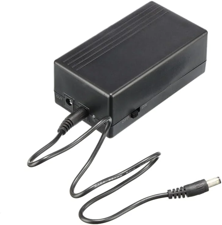 منبع تغذیه پشتیبان برق اضطراری 12 ولت 2 آمپر 44.4 وات HAIZHI، باتری کوچک برای دوربین و روتر منبع تغذیه پشتیبان برق اضطراری 12 ولت 2 آمپر 44.4 وات HAIZHI، باتری کوچک برای دوربین و روتر