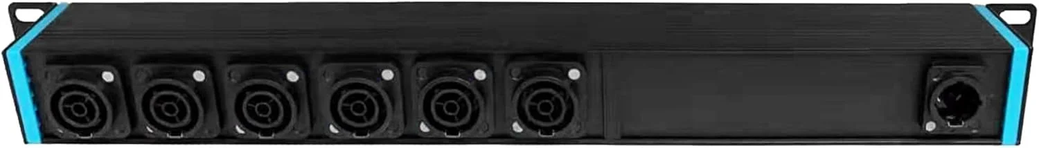 اینفิตรونیک - INSV1011 – پی دی یو ۱۹ اینچ ۱ یونیت ۶ راهه با محافظت از نوسانات برق + 6 عدد پاور تویست True1+ و 2 عدد شارژ USB