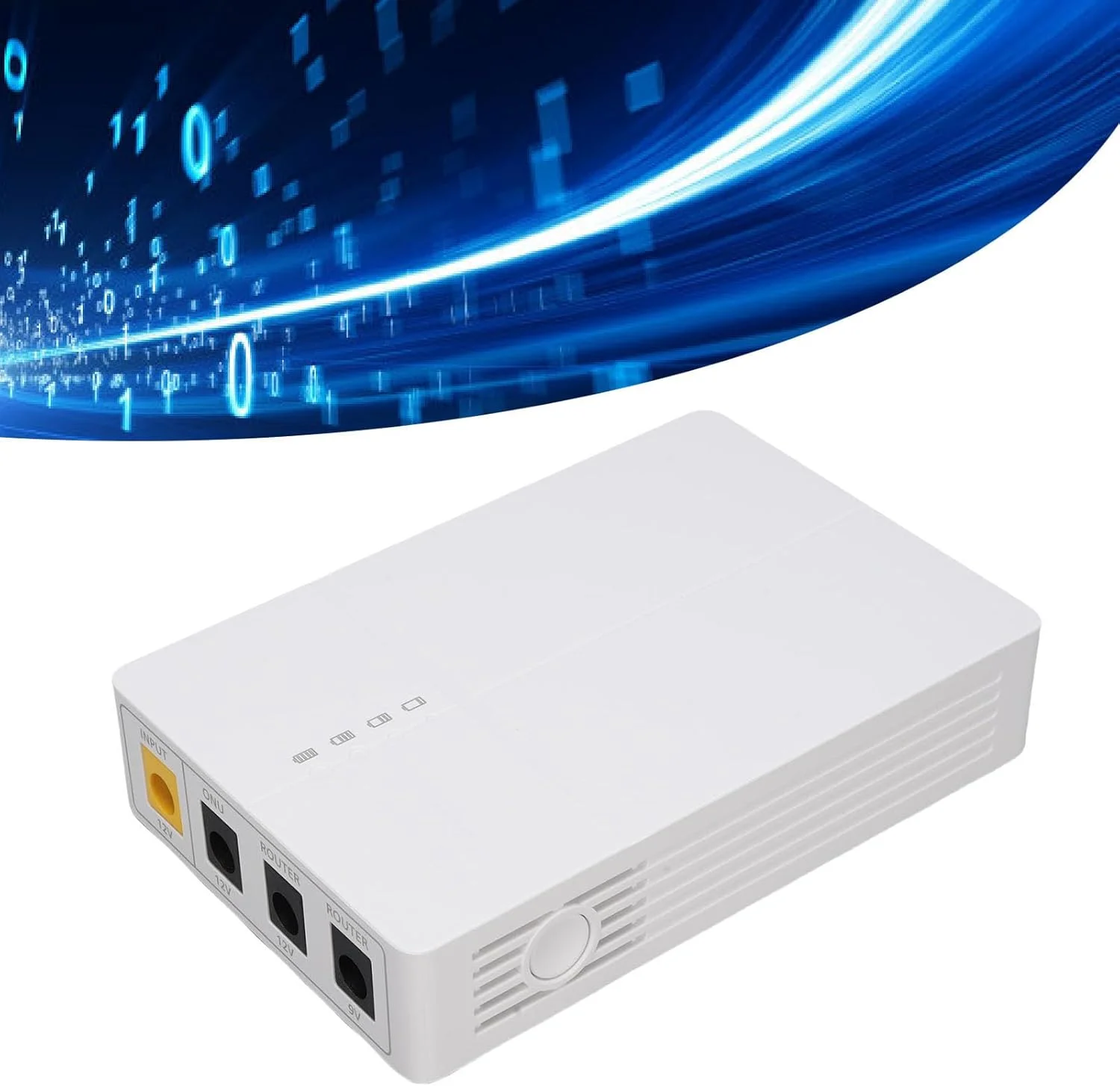 منبع تغذیه بدون وقفه کوچک DC مدل Jectse، با ظرفیت 6000mAh، قابل حمل برای روتر، مودم، دوربین های امنیتی و قطعی برق