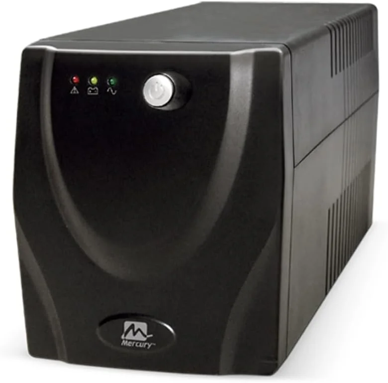 MERCURY ELITE 1500 PRO، 1500VA/900W، آفلاین، 4 عدد پریز یونیورسال، 2 عدد باتری 8.2AH