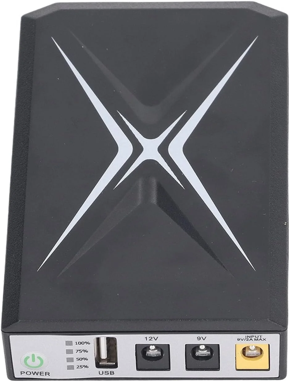 منبع تغذیه اضطراری کوچک CUPCUP - منبع تغذیه مطمئن و بدون وقفه برای دستگاه ها - سازگار و بادوام با روتر وای فای