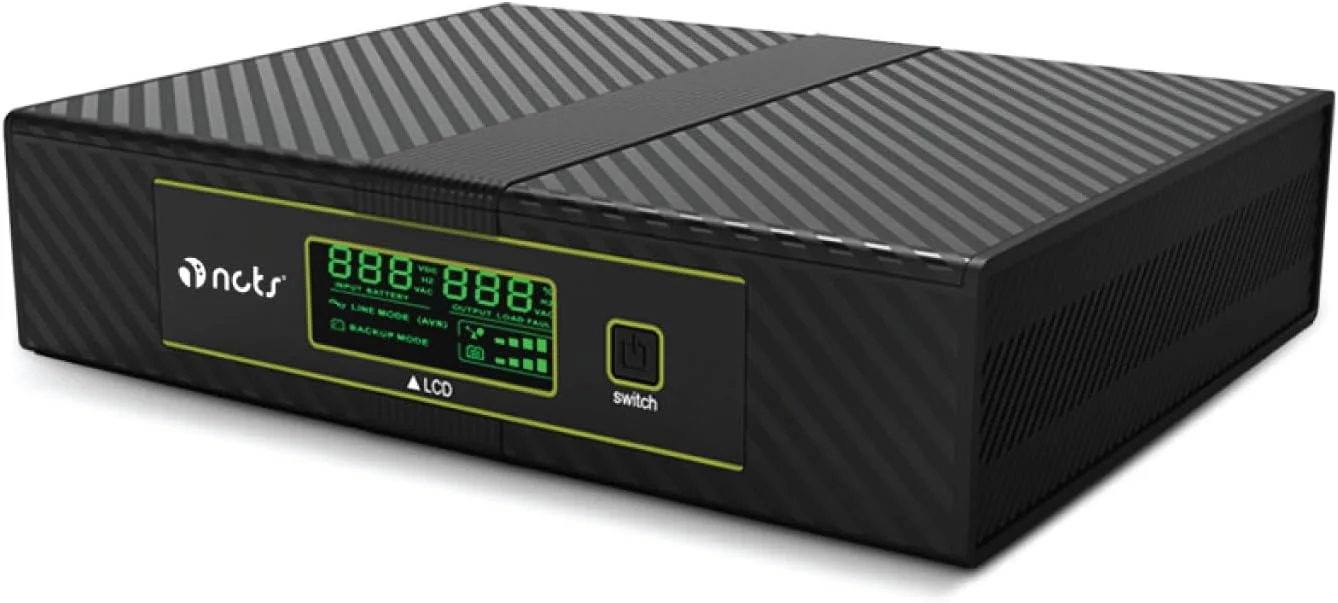 منبع تغذیه پشتیبان چند منظوره NCTS مدل NU60WP با خروجی DC 9VDC/12VDC – مناسب برای دوربین مداربسته و DVR، وای فای، مودم/روتر، VOIP، قابلیت POE با انتخاب 15/24 ولت – توان 60 وات