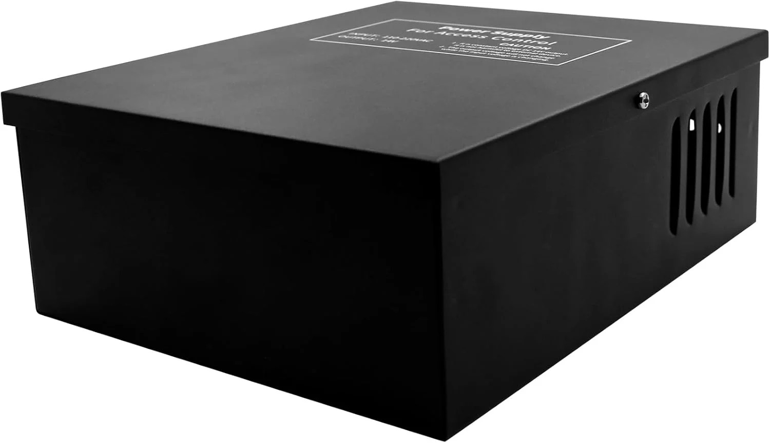 منبع تغذیه کنترل AC ۱۱۰-۲۴۰ ولت به DC ۱۲ ولت ۵ آمپر با ولتاژ جهانی، جعبه فلزی، کابینت تنظیم شده، واحد منبع تغذیه UPS با اتصال باتری پشتیبان برای سیستم ورود و دسترسی درب (۱۲ ولت / ۵ آمپر) منبع تغذیه کنترل AC ۱۱۰-۲۴۰ ولت به DC ۱۲ ولت ۵ آمپر با ولتاژ جهانی، جعبه فلزی، کابینت تنظیم شده، واحد منبع تغذیه UPS با اتصال باتری پشتیبان برای سیستم ورود و دسترسی درب (۱۲ ولت / ۵ آمپر)