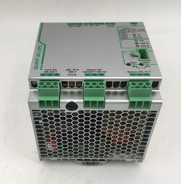 منبع تغذیه بدون وقفه برای Phoenix QUINT-UPS/1AC/1AC/500VA 24V 2320270